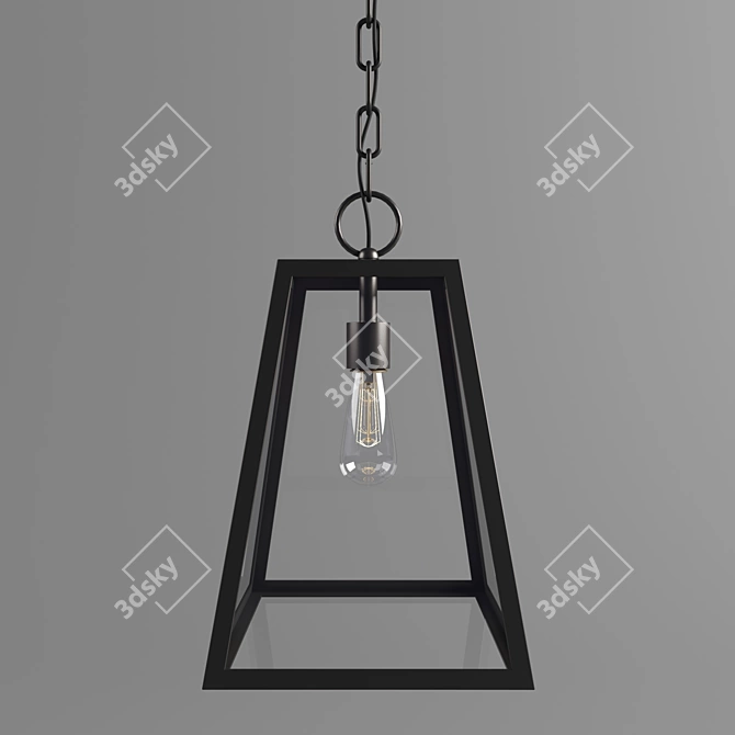 Illumina: Sleek and Stylish Lamp 3D model image 1