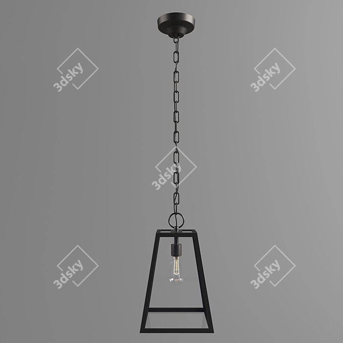 Illumina: Sleek and Stylish Lamp 3D model image 2