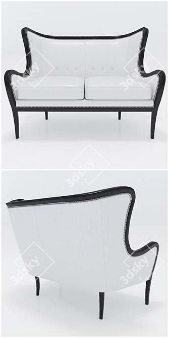 Opera Contemporary Vanessa Sofa 3D model image 2