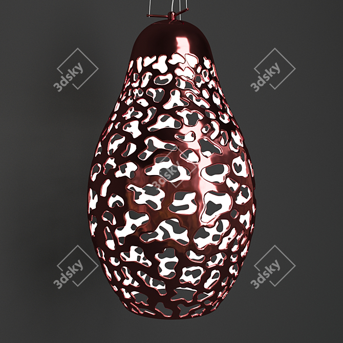 Aldo Bernardi Matrioske: Elegant Pendant Light 3D model image 1