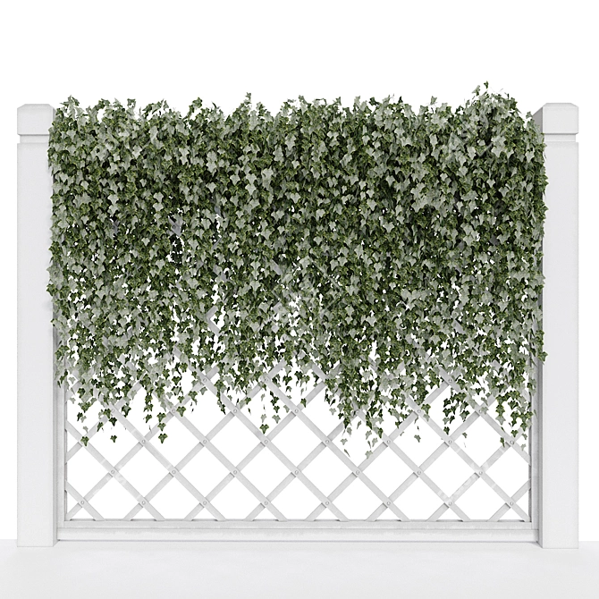 Exterior Landscaping Set: Ivy & Arch Options 3D model image 2