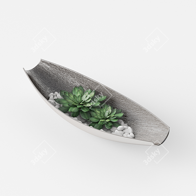 Elegant Allegra Bowl  3D model image 1