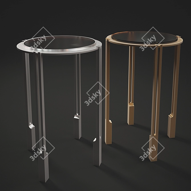 Stylish Alter Occasional Table 3D model image 1