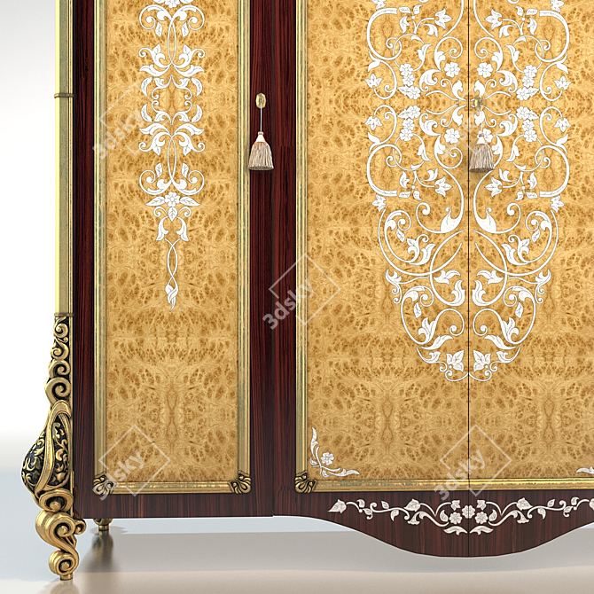 Regal Palace Cupboard 3D model image 2