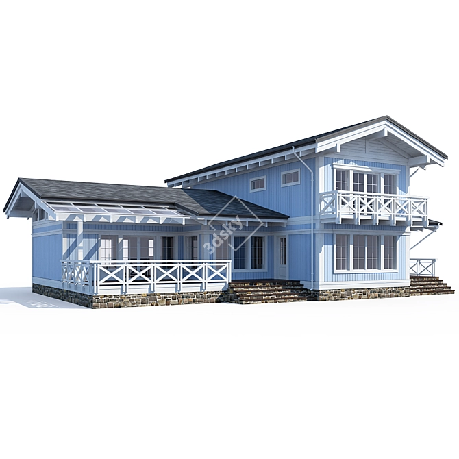 Individual Project: ABS House 3D model image 1