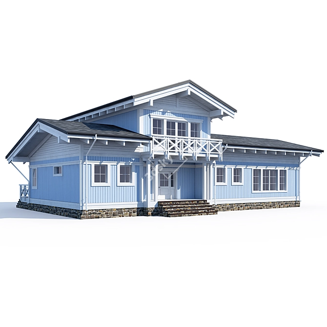 Individual Project: ABS House 3D model image 2