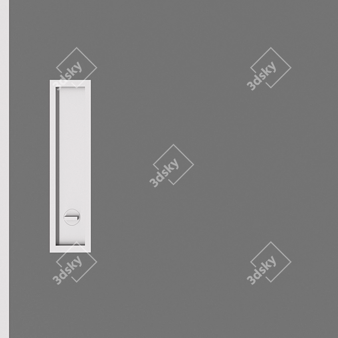 Sliding Door Mechanism 800x2000 3D model image 2