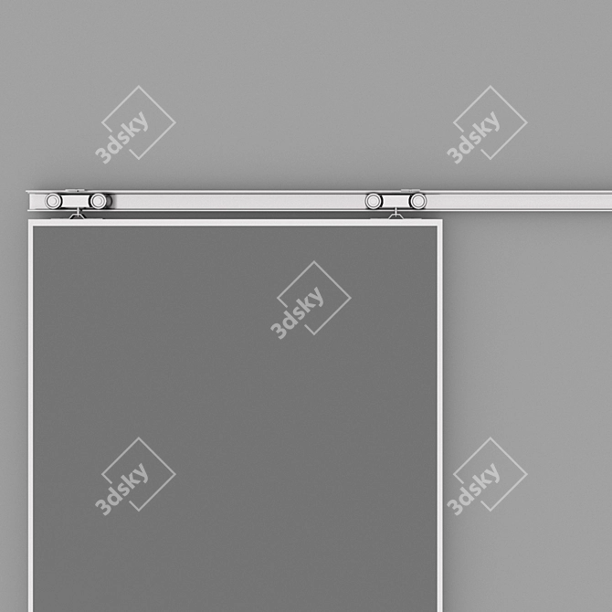 Sliding Door Mechanism 800x2000 3D model image 3