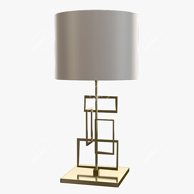 Elegant Salperton Lamp: Timeless Design 3D model image 1