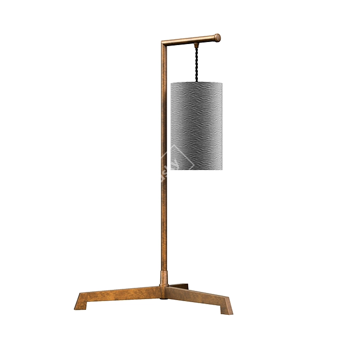 Modern Portable Galileo Lamp 3D model image 1