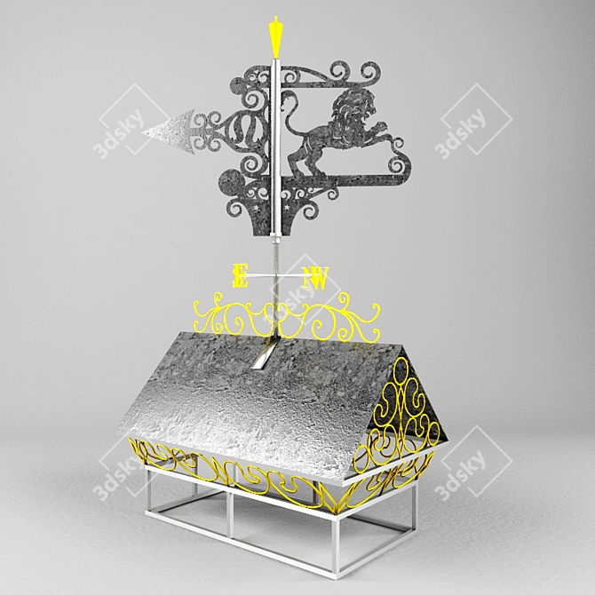 Wind Gauge 3D model image 1