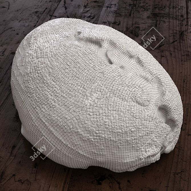 Rustic Harvest Farmer's Bread 3D model image 3