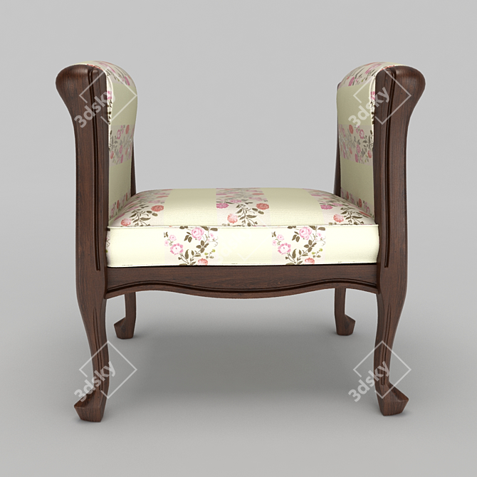 Amadeus Single Seat Banquette 3D model image 2