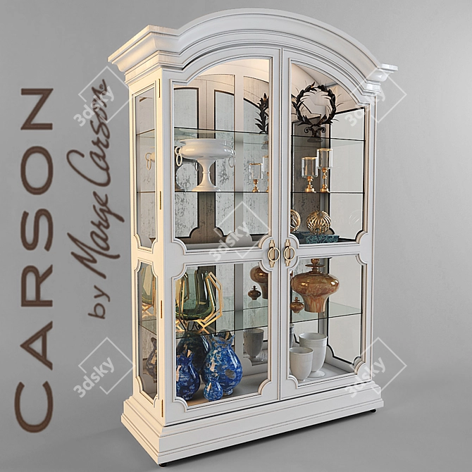 Elegance Elevated: Marge Carson Ionia Display 3D model image 1