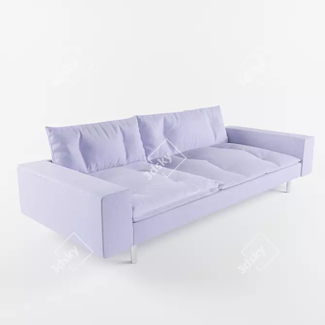 Contemporary Bonaldo Avarit Sofa 3D model image 2