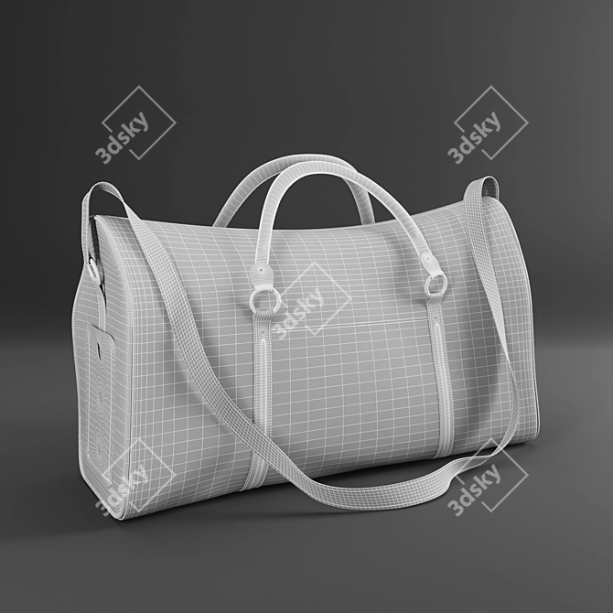 Skin Bag 2016-2014: Stylish Business Bag 3D model image 3