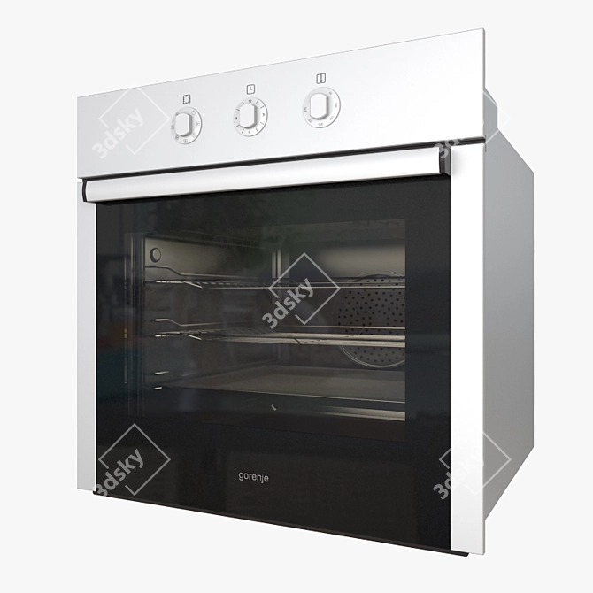 Gorenje BO4209AX Built-In Oven 3D model image 1