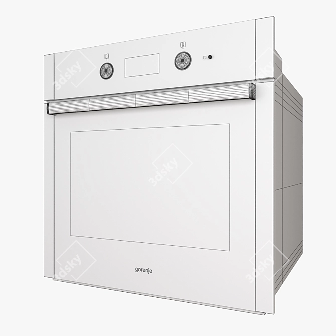 Gorenje BO7376AX Electric Oven 3D model image 2