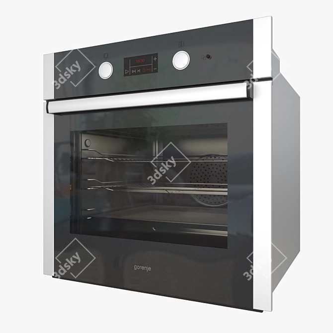 Gorenje BO7476AX: Sleek and Efficient Oven 3D model image 1