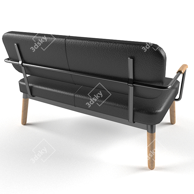 CozySpace 2-Seater 3D model image 2