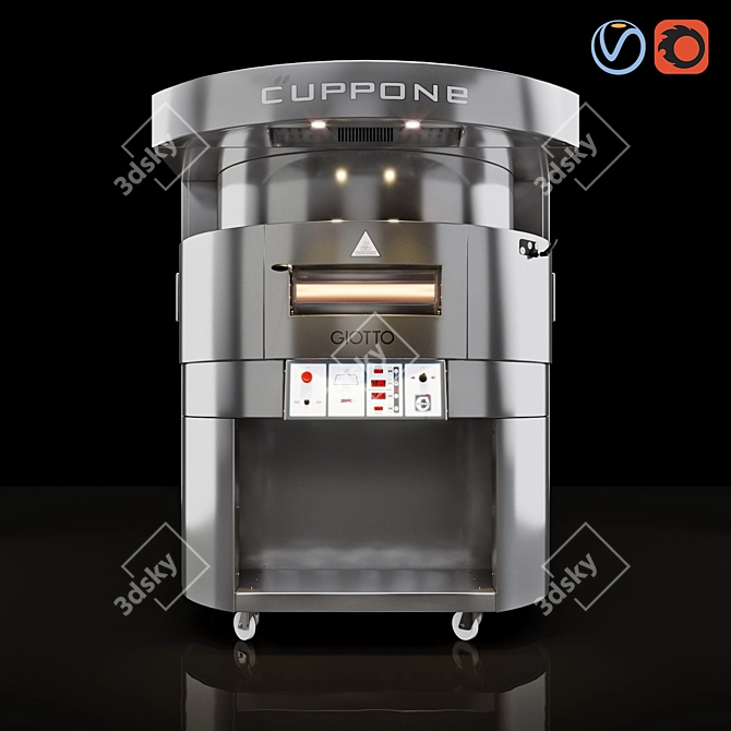 Cuppone GIOTTO Pizza Oven 3D model image 1
