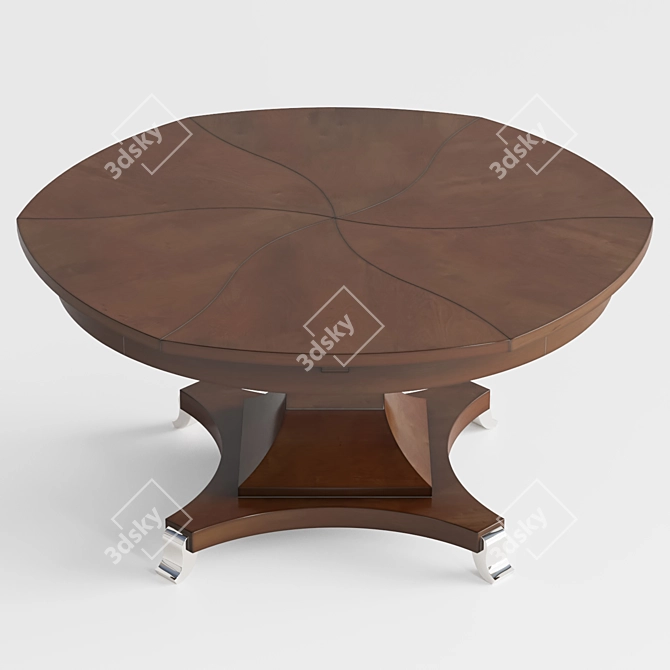 Century Metro Luxe Radial Dining 3D model image 3