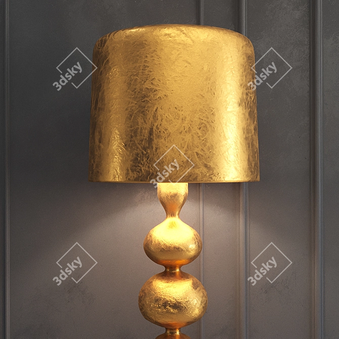 Elegant Masiero EVA Floor Lamp 3D model image 2