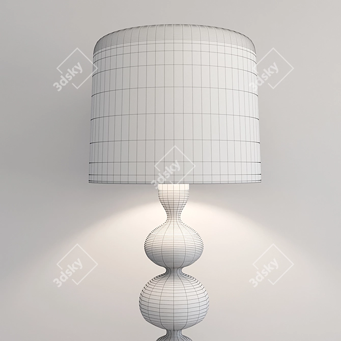 Elegant Masiero EVA Floor Lamp 3D model image 3