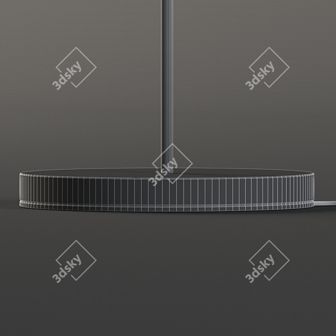 Elegant Philips Himroo Standing Light 3D model image 3