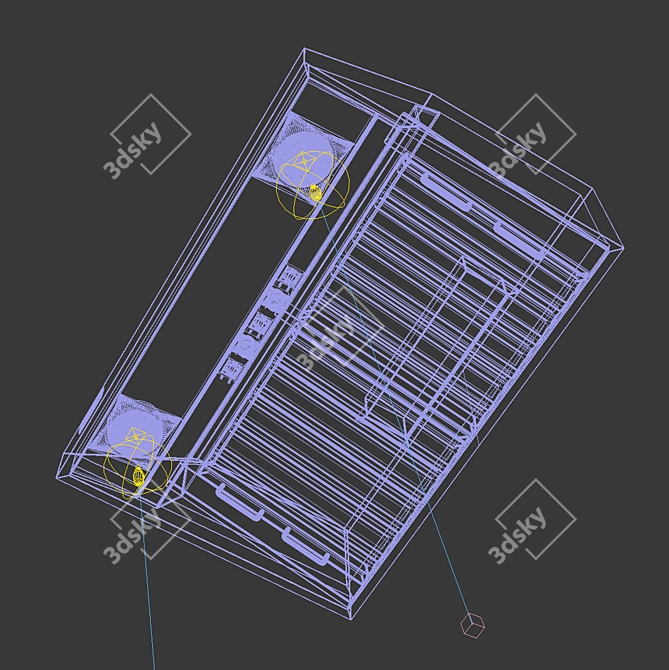 Viking VWH53012: Powerful Ventilation for Your Kitchen 3D model image 3