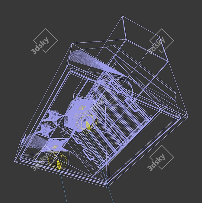 Viking VWH53048: The Ultimate Ventilation Solution 3D model image 3