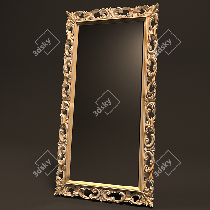 Reflective Elegance 3D model image 1