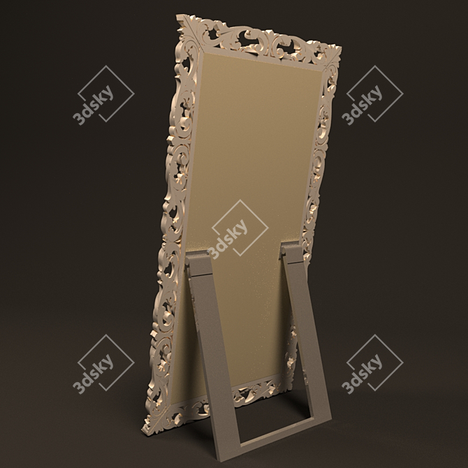 Reflective Elegance 3D model image 3