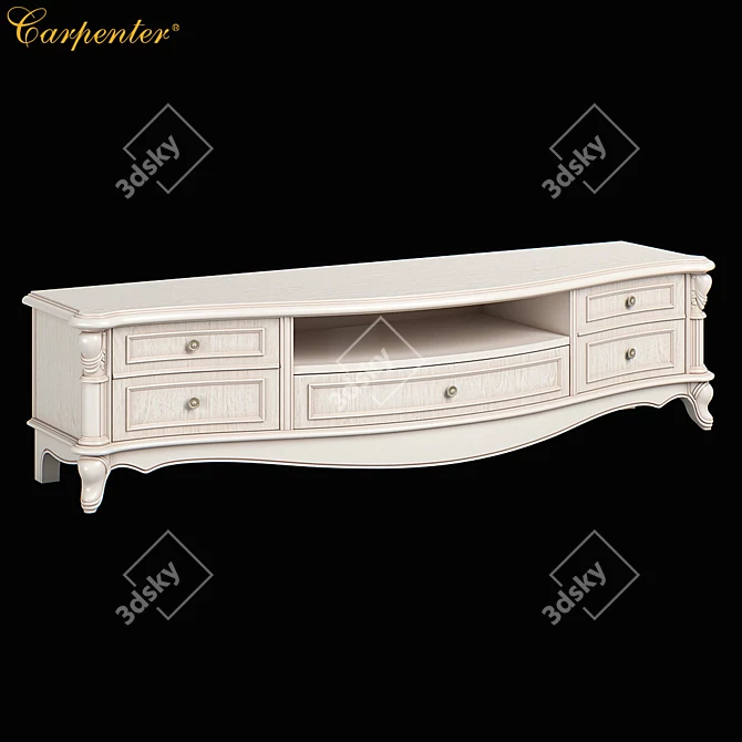 Carpenter Wall Unit A (1860x550x460) 3D model image 1