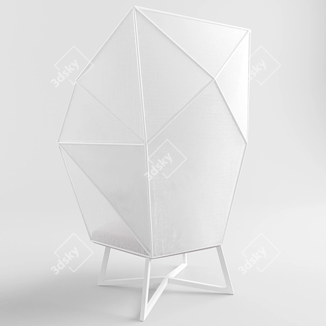 Elevate Your Space with Brilliant Chair 3D model image 2