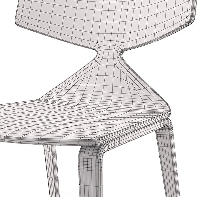 Italian Design Saya Chair 3D model image 3