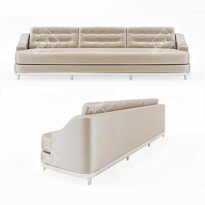 Elegance in Motion: Francis Sultana Debra Sofa 3D model image 2