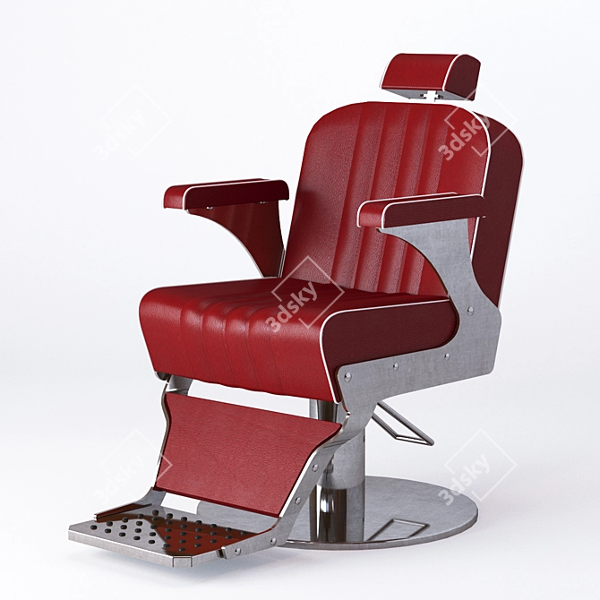 Vintage Styling Chair - Lenny 3D model image 1