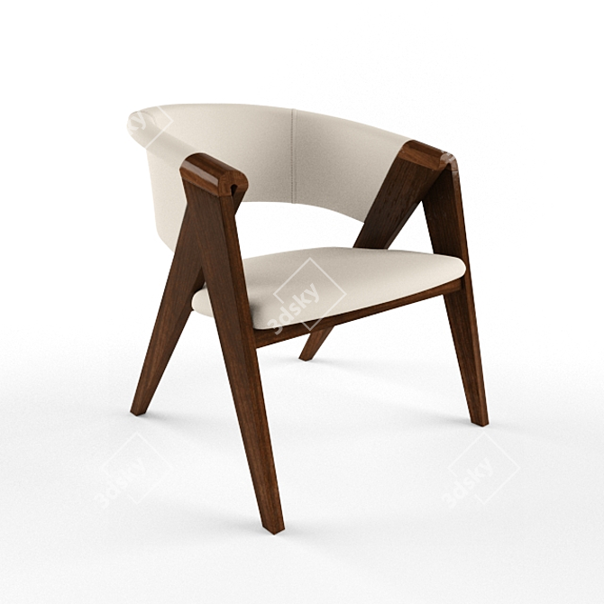 Cosmo Ergo Chair 3D model image 1