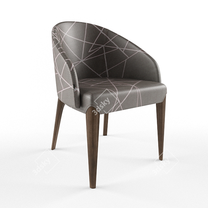 Luxury Bugatti Plus Chair 3D model image 1