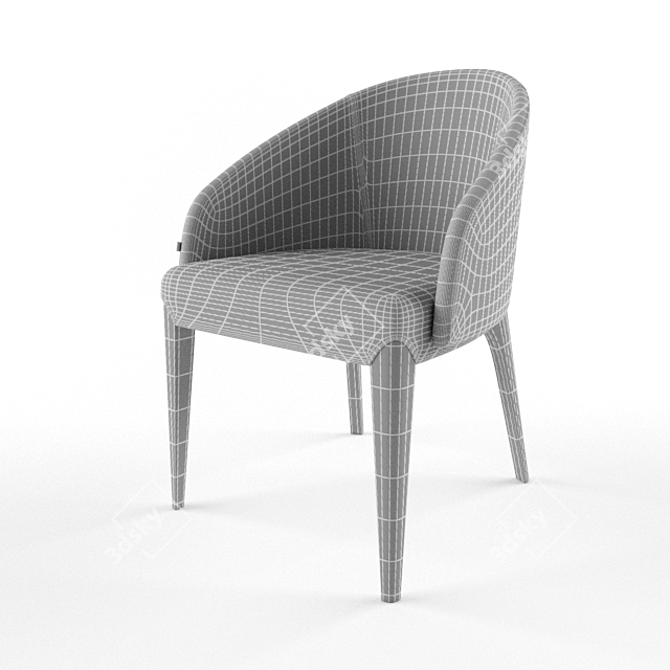 Luxury Bugatti Plus Chair 3D model image 3