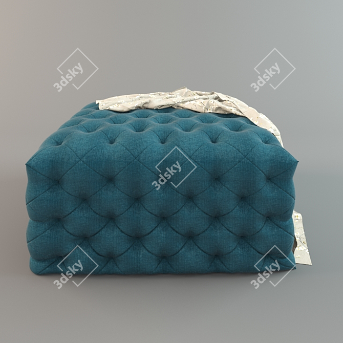 Versatile Upholstered Seating 3D model image 2