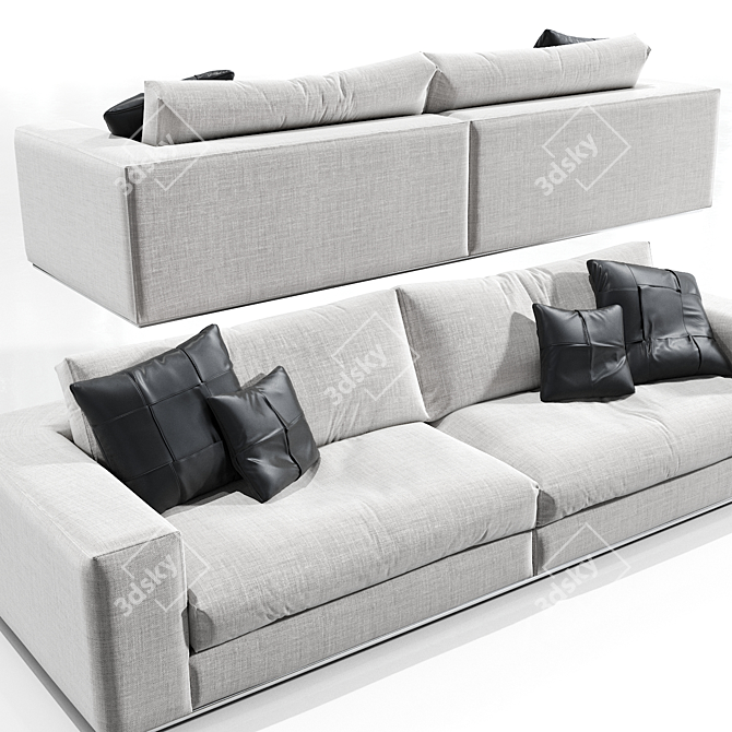 Title: Elevate Your Space with Minotti Hamilton 3D model image 2