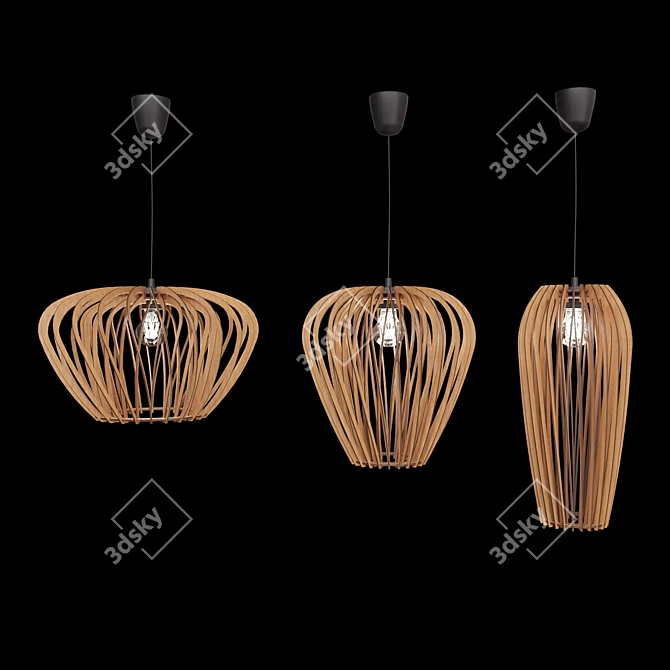 Elegant PARA Economy Lamps 3D model image 3