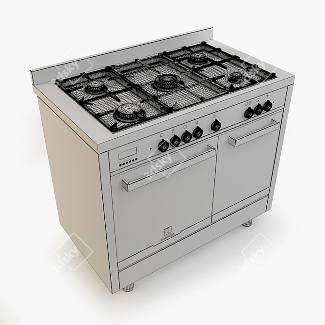 Electrolux EKK066AAOX 3D Model 3D model image 3