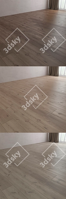 Premium Parquet Board Collection 3D model image 2