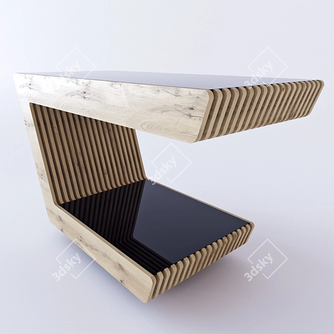 Striking Bar Table 3D model image 1