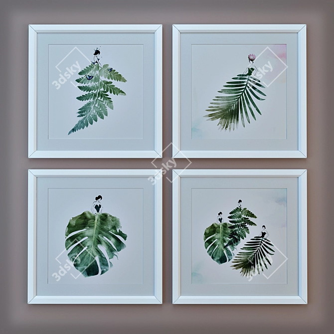 Botanical Masterpieces: Works by Georgie St Clair 3D model image 3