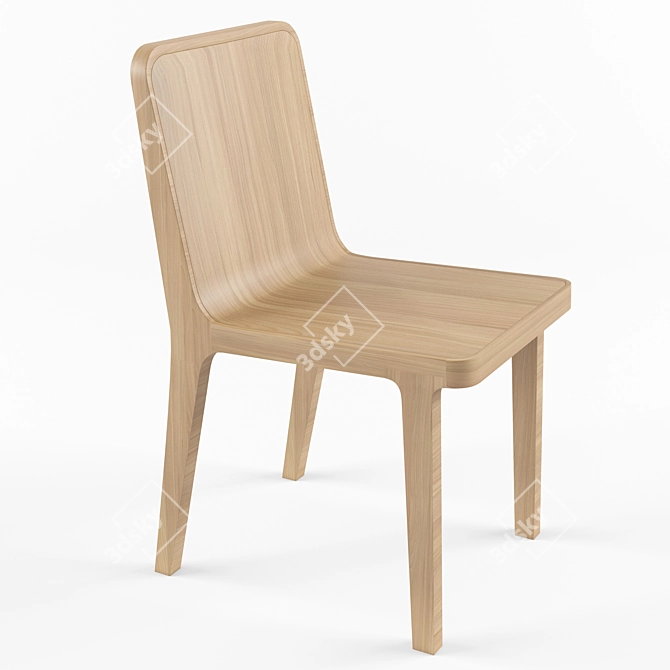 EMEA Ergonomic Modern Chairs by Alki for Office and Creative Spaces 3D model image 1