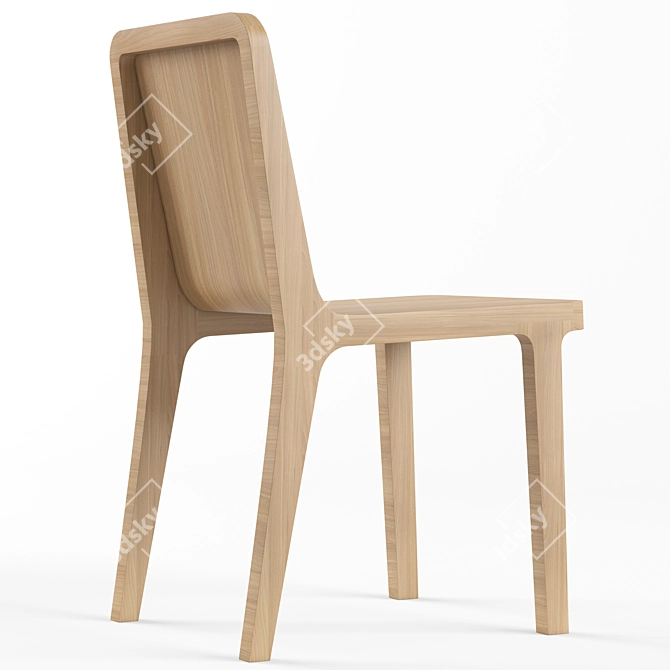 EMEA Ergonomic Modern Chairs by Alki for Office and Creative Spaces 3D model image 2